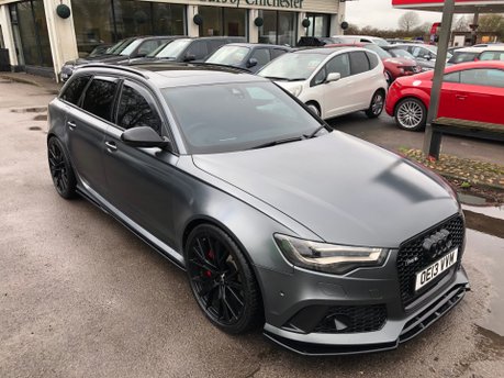 Audi A6 RS6 AVANT TFSI 4.0 V8 QUATTRO with £27000 options FASH 78000m Kartel Kit 19