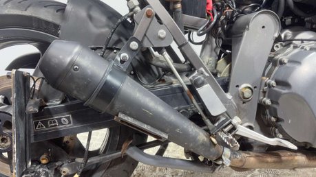 Triumph Trophy 1200 1996 41K RUNNING CAFE RACER CUSTOM PROJECT BIKE 1200CC 15