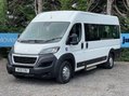 Peugeot Boxer 2.2 Boxer 440 L4H2 LIGHTWEIGHT MINIBUS 17SEATS w FULL WIDTH RAMP. E6 1