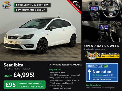 SEAT Ibiza FR 1.2 TSI 105 DSG AUTOMATIC 2