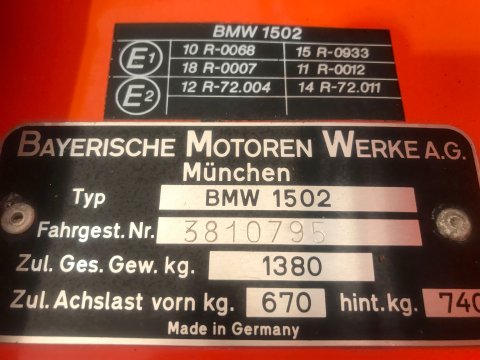 BMW 02 Series 1502 3