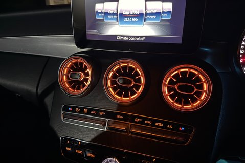 Mercedes-Benz C Class C 220 D AMG LINE PREMIUM PLUS - SELENITE GREY WITH CRANBERRY LEATHER 79