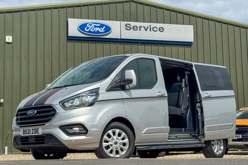 Ford Transit Custom AUTO Crew Cab SWB L1H1 320 Limited Air Con Sensors EURO 6 NO VAT