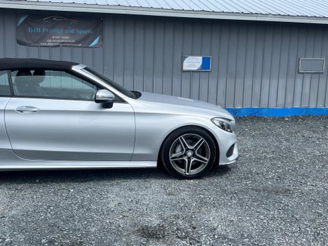 Mercedes-Benz C Class 2.1 C220d AMG Line (Premium Plus) Cabriolet G-Tronic+ Euro 6 (s/s) 2dr 22