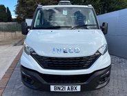 Iveco Daily 35C14 Beavertail Lawnmower Body - Large Ramp - Removable Cages 10