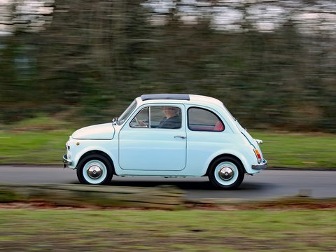 Fiat 500F Electric Conversion 69