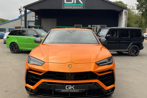 Lamborghini Urus V8 - ORANGE -AKRAPOVIC EXHAUST -PAN ROOF -B&O-MASSAGE SEATS-BLIND SPOT -ACC 9