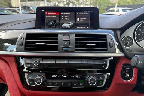 BMW 4 Series 435D XDRIVE M SPORT -ADAPTIVE SUSPENSION -CORAL RED LEATHER  35