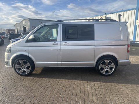 Volkswagen Transporter T28 TDI P/V T5.1 IDEAL CAMPER FSH CAPTAINS CHAIRS,CARPETED, EHU 5