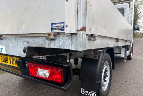 Ford Transit 350 Srw 130 ps Dropside Truck with Maxilift PH110 Crane 23