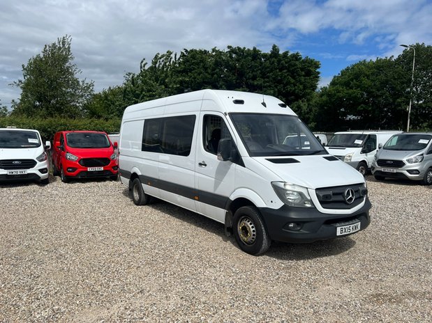 Mercedes-Benz Sprinter AUTO LWB L3H1 Ex-Police 9 Seats Racking Cruise FSH EURO 6 NO VAT 4