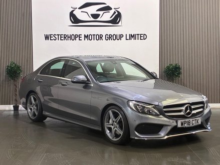 Mercedes-Benz C Class 2.1 C220d AMG Line G-Tronic+ Euro 6 (s/s) 4dr