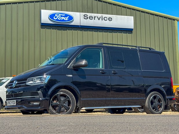 Volkswagen Transporter Crew Cab [SOLD KH] AUTO SWB L1H1 T32 Sportline Air Con Alloys Sensors EURO 2