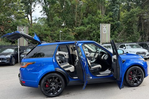 Land Rover Range Rover Sport AUTOBIOGRAPHY DYNAMIC - SVO PREMIUM PALLETTE BLUE -SLIDING PAN ROOF 17