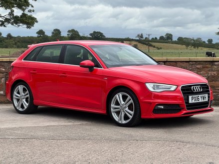 Audi A3 2.0 TDI S line Sportback S Tronic Euro 6 (s/s) 5dr (Nav)