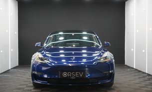 Tesla Model 3 LONG RANGE AWD One Owner Deep Blue Metallic Adaptive LEDs Pano Roof  VAT Q 8