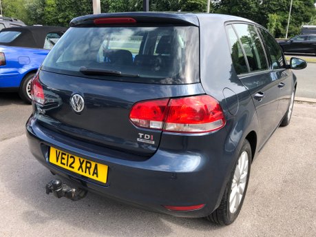 Volkswagen Golf MATCH 1.6 TDI BLUEMOTION TECHNOLOGY, 64,000m, good history, £20 tax 12