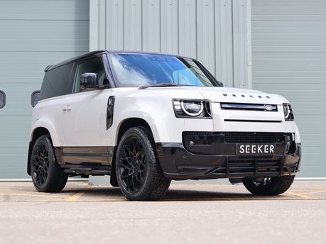 New for 2026 LandRover Defender 90 Styled by Seeker in the all new Borosco Grey with Skr alloys and a jump seat  4