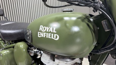 Royal Enfield Bullet 500 CLASSIC 2020 ONLY 11K ARMY COLOUR SCHEME 500CC A2 19