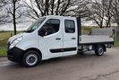 Vauxhall Movano F3500 L3 H1 Double Cab Dropside Truck with Tail Lift - Air Con