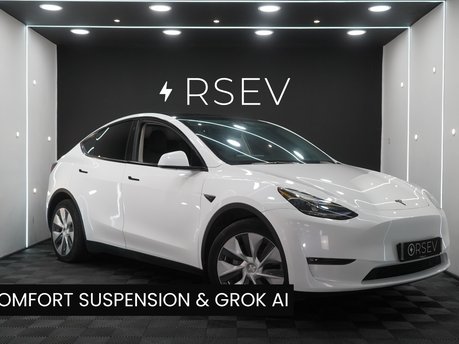 Tesla Model Y LONG RANGE AWD Now with GROK AI 1 Owner Comfort Suspension Pano roof VAT Q