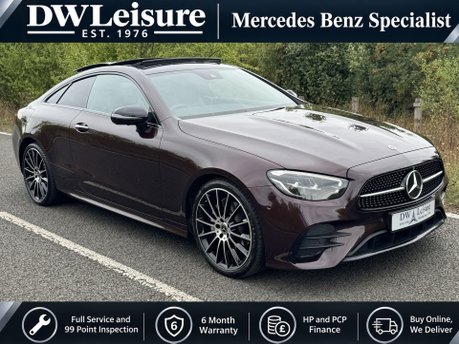 Mercedes-Benz E Class E220 D AMG Line Night Edition Premium Plus Coupe Auto Diesel PAN ROOF/NAV