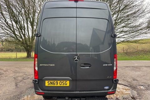 Mercedes-Benz Sprinter 316 Cdi L2 H2 4x4 Panel Van with Air Con & Leather 12