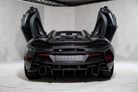 McLaren 570S SPIDER. WARRANTY. FULL MSH. CERAMIC BRAKES. SPORT EXHAUST. FRONT LIFT. B&O 9
