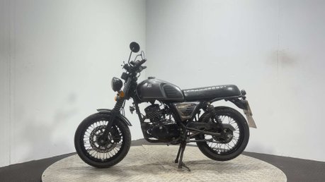 Bullit Bluroc 2021 6K RUNNING RETRO MODERN CLASSIC BIKE PROJECT 125CC LEARNER 4