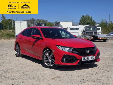 Honda Civic 1.0 VTEC Turbo SR Hatchback 5dr Petrol CVT Euro 6 (s/s) (126 ps) 1