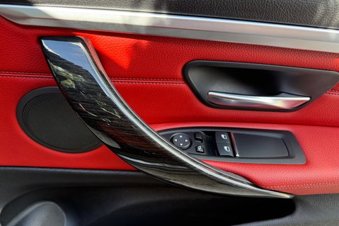 BMW 4 Series 435D XDRIVE M SPORT -ADAPTIVE SUSPENSION -CORAL RED LEATHER  30