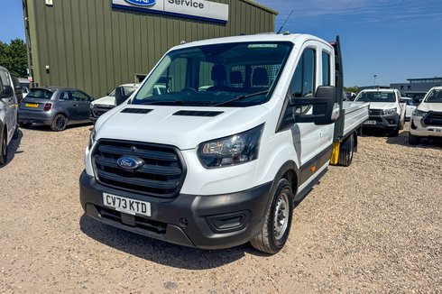 Ford Transit XXLWB L5 Dropside Crew Cab Leader 350 EURO 6