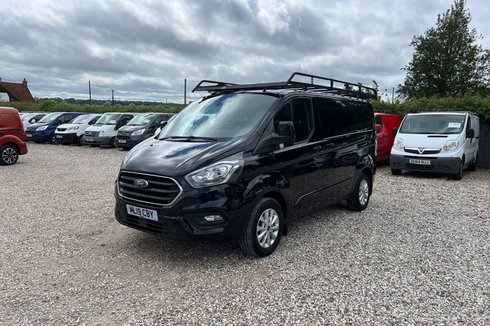 Ford Transit Custom SWB L1H1 Low Roof Limited 300 Air Con Alloys Sensors EURO 6 NO VAT