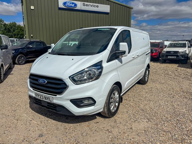 Ford Transit Custom SWB L1H1 Low Roof Limited 280 Air Con Alloys Sensors Cam EURO 6 2