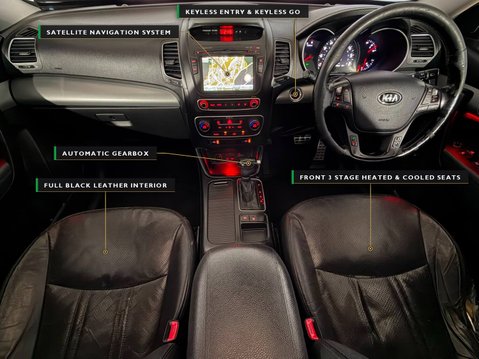 Kia Sorento CRDI KX-3 SAT NAV 11