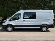Ford Transit 350 L3 H2 130 ps Trend Double Cab in Van - Air Con 7
