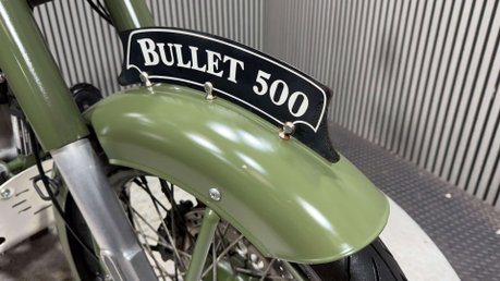 Royal Enfield Bullet 500 CLASSIC 2020 ONLY 11K ARMY COLOUR SCHEME 500CC A2 29