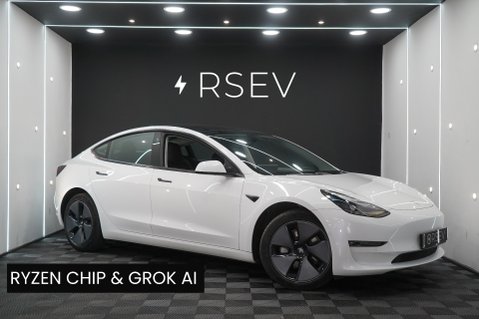 Tesla Model 3 LONG RANGE AWD Ryzen GROK AI One Owner Heat Pump Adaptive LEDs VAT Q 