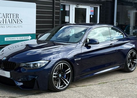 BMW 4 Series M4 3.0 BiTurbo Convertible 2dr Petrol DCT Euro 6 (s/s) (431 ps) 3