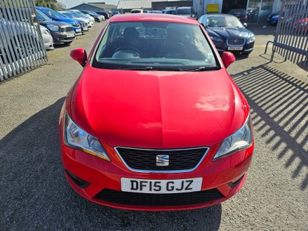 2015 SEAT IBIZA TOCA YEAR 2015 15 MILEAGE 55,200 MILES BODY TYPE HATCHBACK COLOUR RED... photo