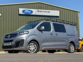 Vauxhall Vivaro Crew Cab LWB L2H1 Low Roof Sportive 2900 Air Con Sensors EURO 6 NO VAT 2