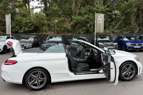 Mercedes-Benz C Class C 200 AMG LINE CONVERTIBLE - 12 MONTHS MOT 20