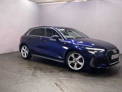 2022 Audi A3 2022 (72) 1.5 TFSI 35 S line Sportback 5dr Petrol Manual Euro 6 (s/s) (150 ps) Cruis HG72UHZ photo
