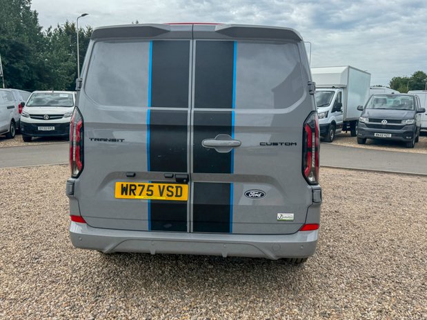 Ford Transit Custom SWB L1H1 Low Roof Sport 320 Air Con Alloys Sensors Cam EURO 6 7