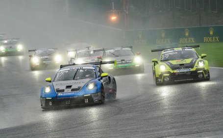 Wet Pace Unrewarded For Harry King at Spa