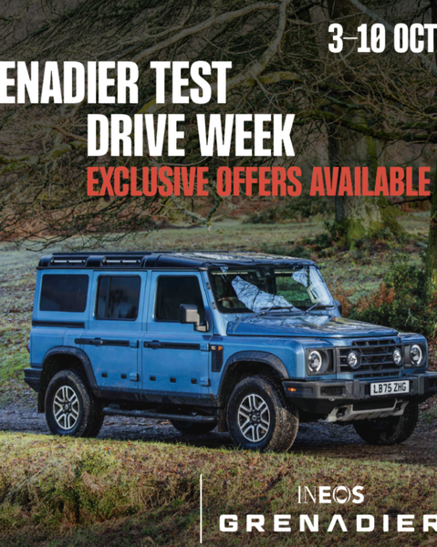 INEOS Grenadier Test Drive Week