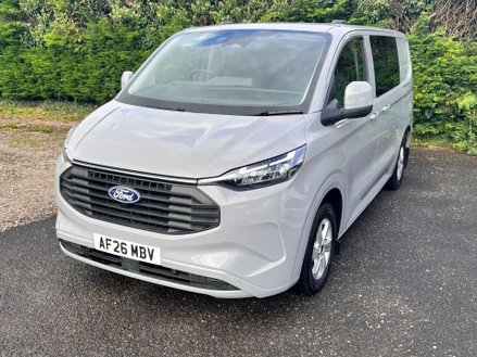Ford Transit Custom 2.5 320 Duratec 11.8kWh Limited Crew Van Auto L1 H1 Euro 6 5dr
