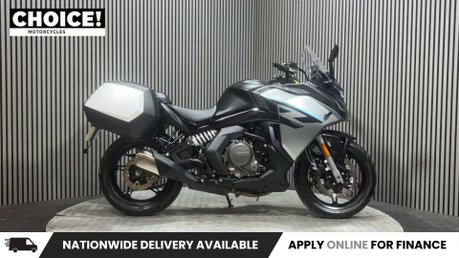 cf moto GT 2023 ONLY 507 MILES PANNIERS MOT JULY 2027 650CC A2 1