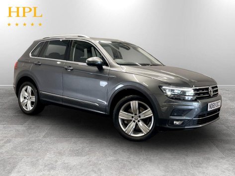 Volkswagen Tiguan 2.0 TSI SEL SUV 5dr Petrol DSG 4Motion Euro 6 (s/s) (190 ps) Air Con - Blue