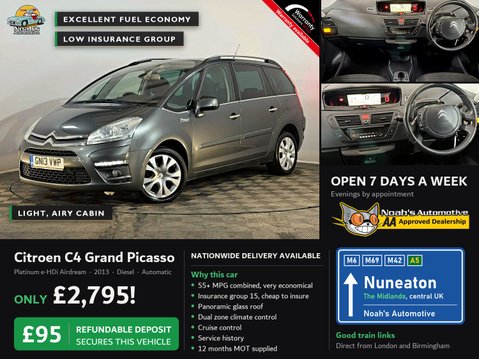 Citroen C4 Grand Picasso PLATINUM E-HDI 1.6 EGS6 7 SEATER 2